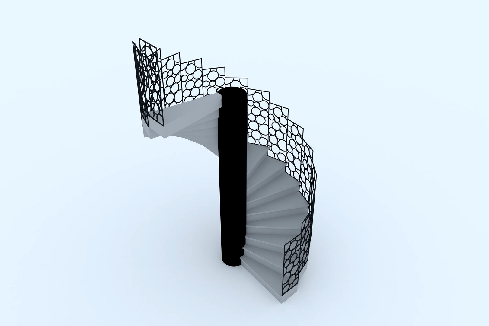 archi detail stairs spiral 6