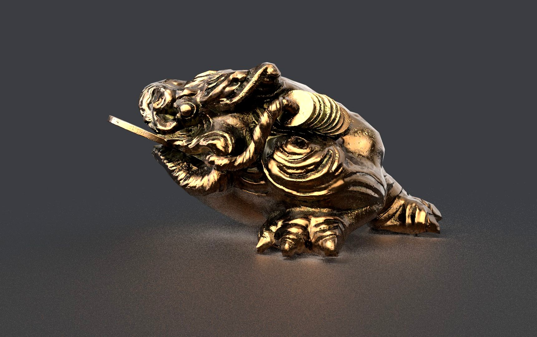 temple money frog