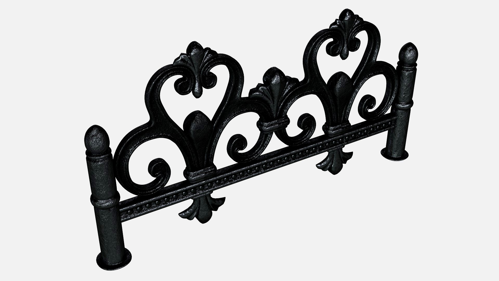 Cast iron fenceClassic