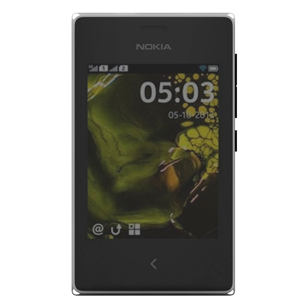 Nokia Asha 500 Dual Sim White