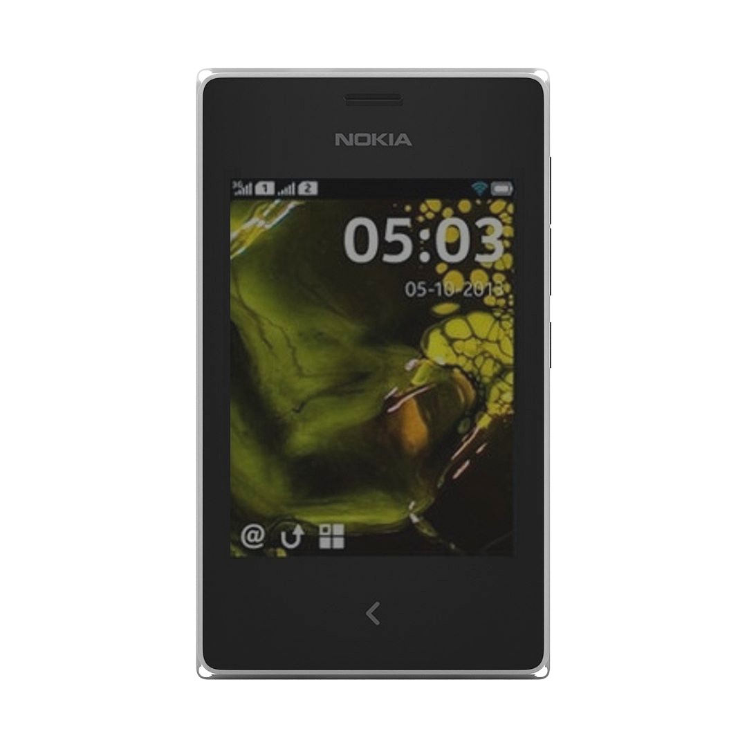 Nokia Asha 502 Dual Sim White