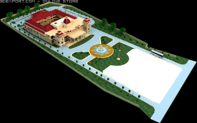 Mayor office 3D Model