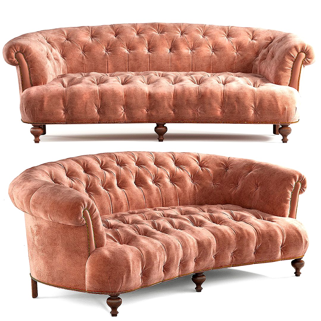 Brussel Blush sofa