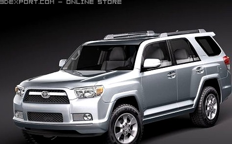 Toyota 4Runner 2010 3D Model