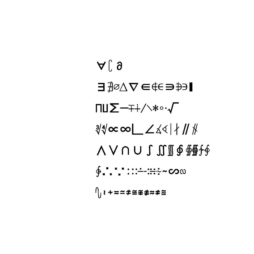 Symbols set11 CG CAD data