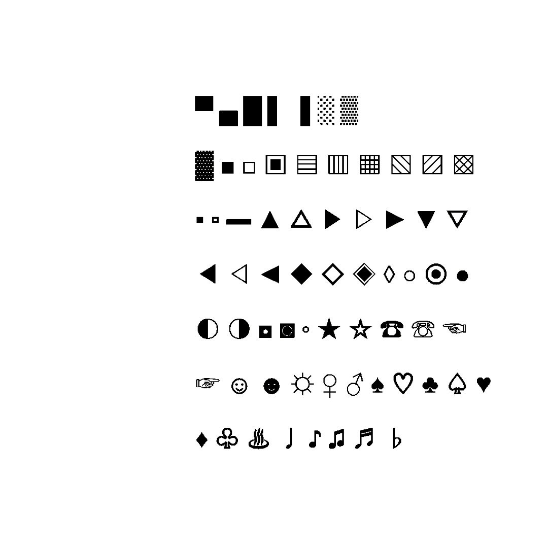 Symbols set7 CG CAD data