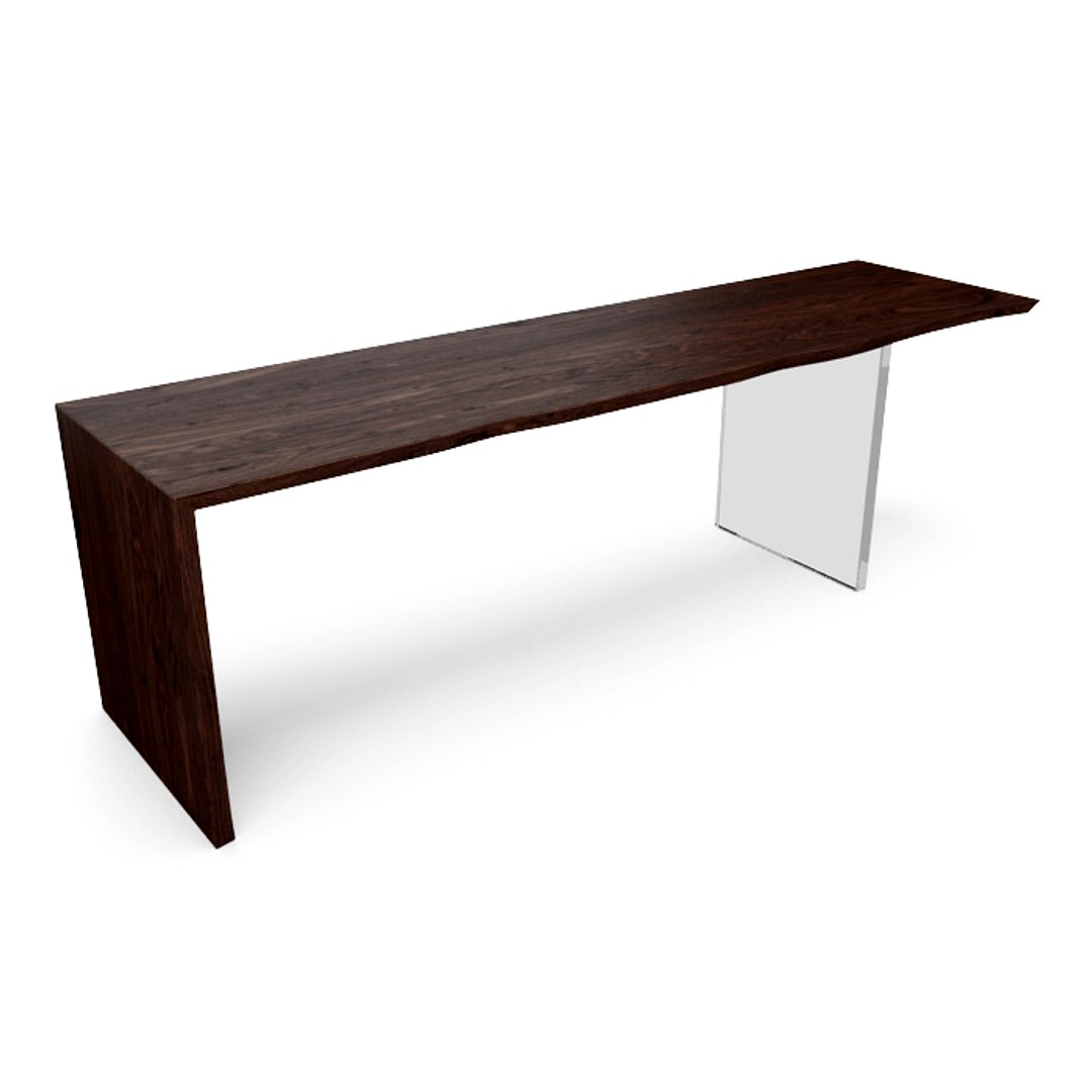 HUDSON PLEXI TATE BENCH