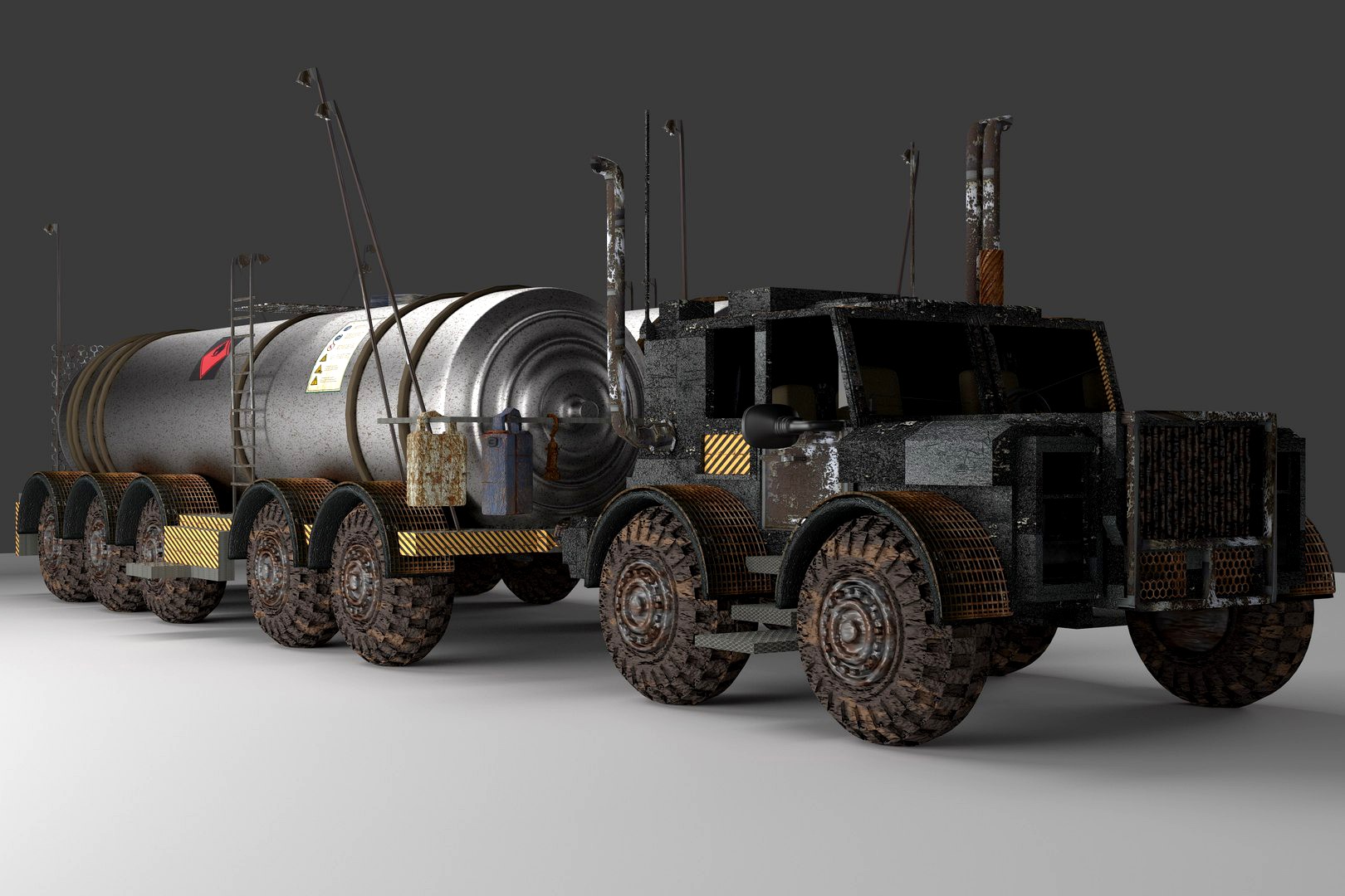 Gas truck
