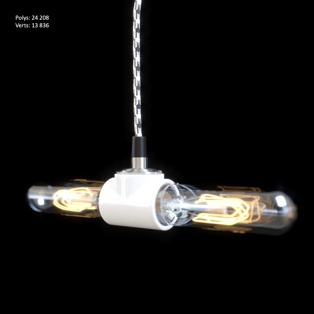 Industrial Light Electric - Double Socket