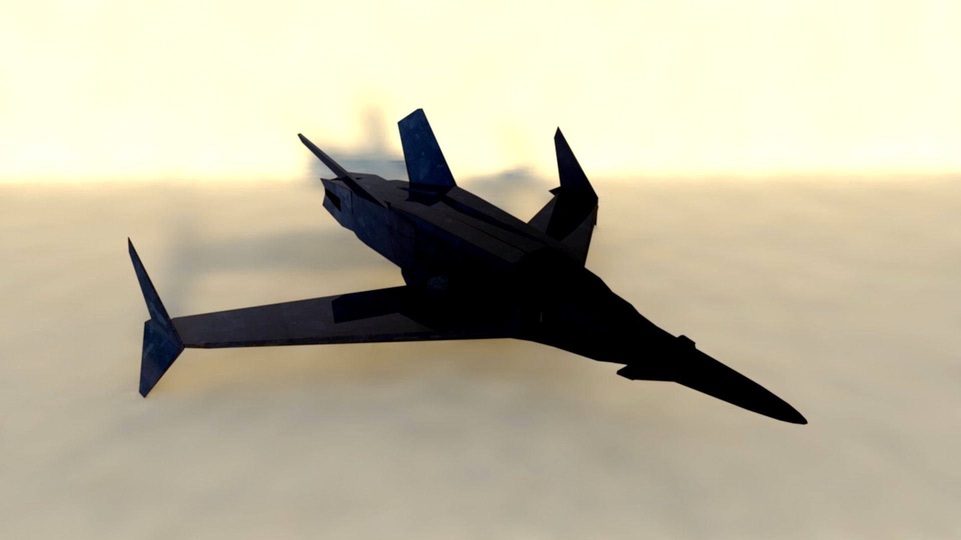 Stealth Fighter Jet