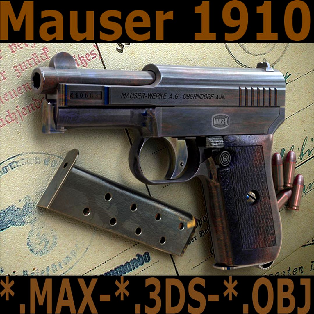 Mauser 1910 /vray/