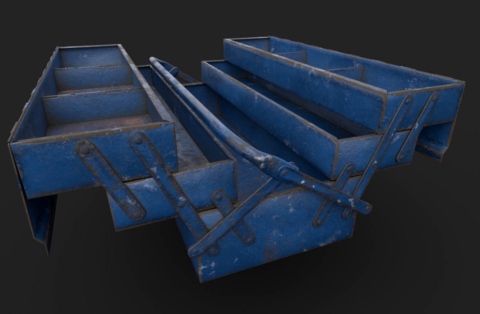 Tool Box with multiple color variations