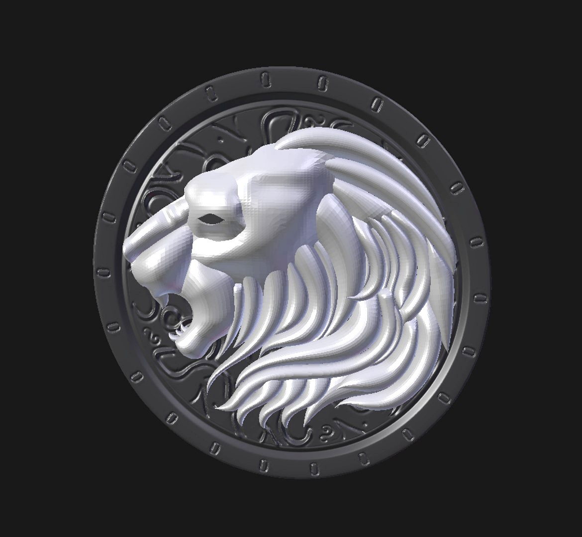 lion pendant