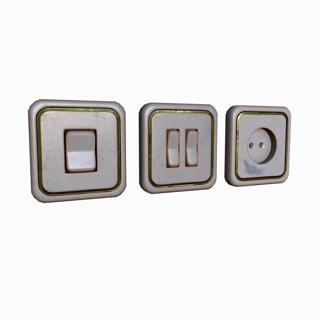 Light Switches and Power Outlet