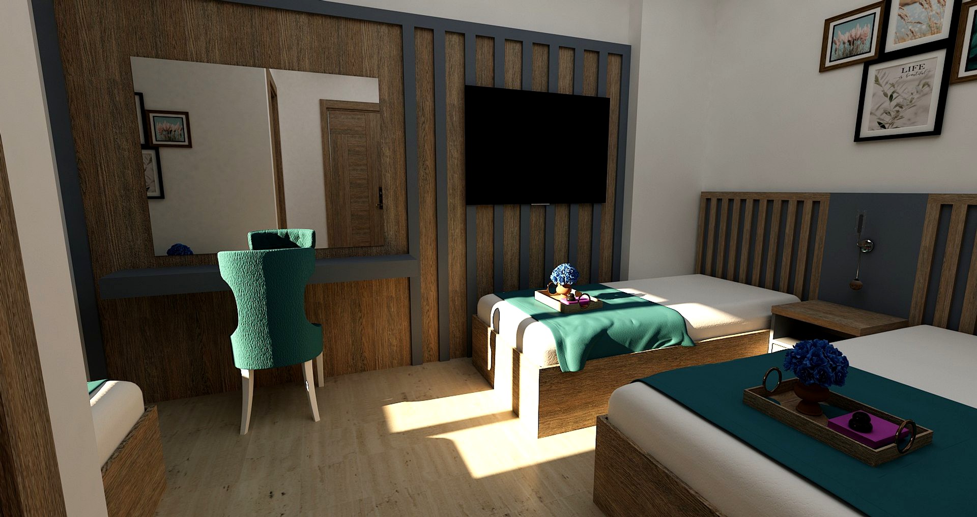 hotel room