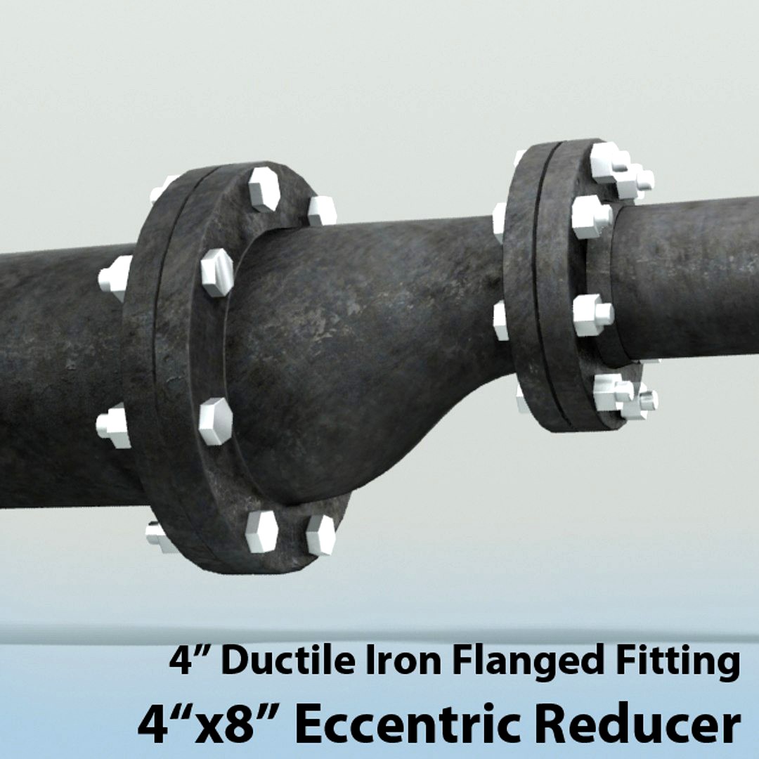 Pipes 4in x 8in Eccentric Reducer