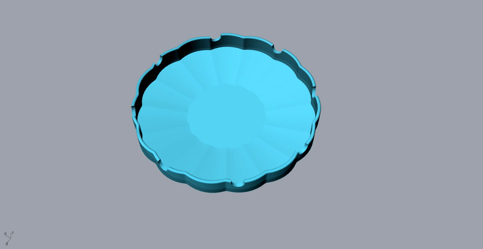 Orchid creative ashtray 3D Model 3D print model