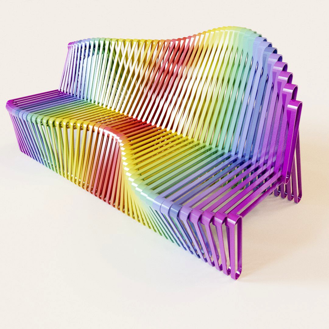 Parametric color bench