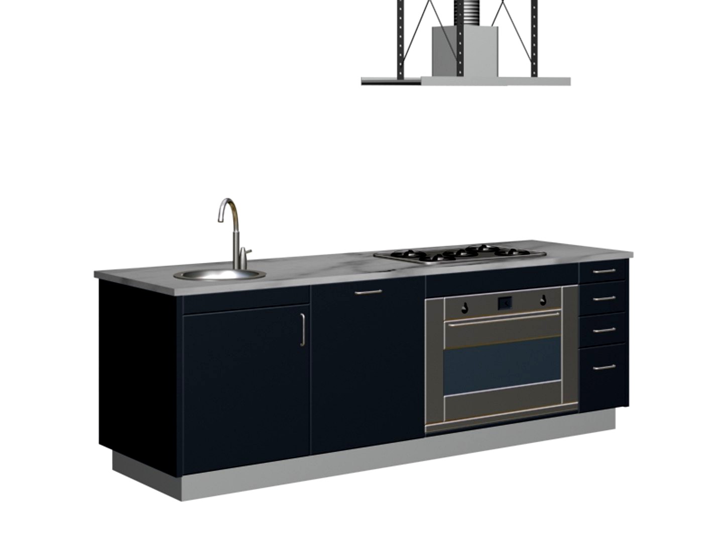 Cedro kitchen composition