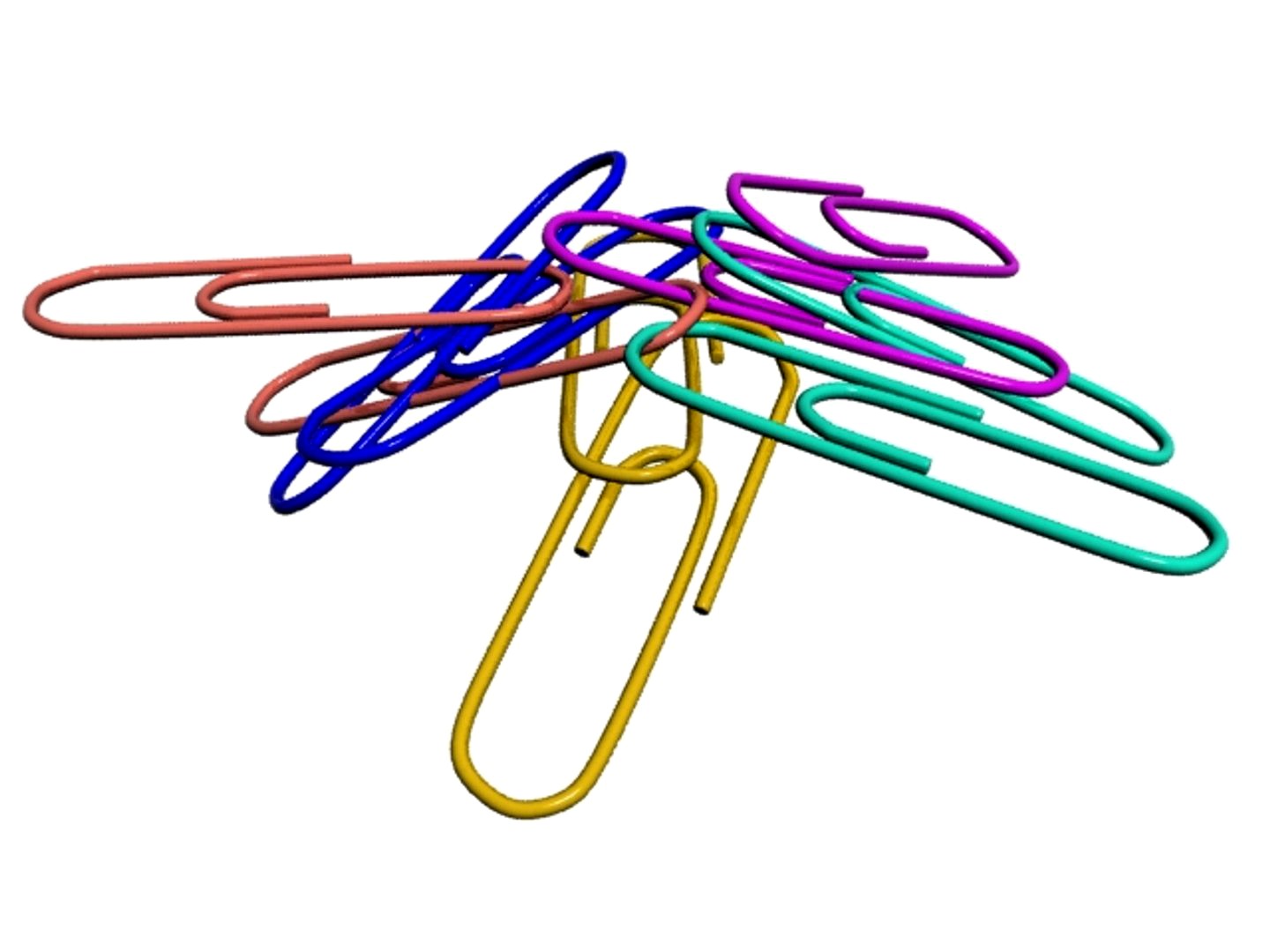 Colored PaperClips