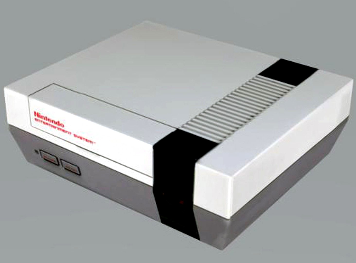 NES Nintendo Entertainment System (Low Poly)