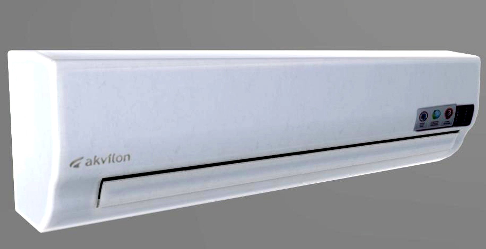 Air Conditioner Split system (Low Poly)