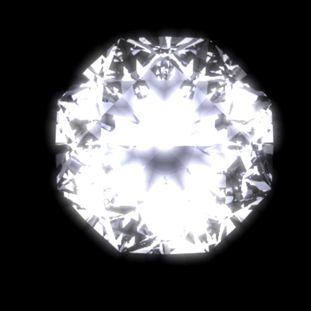 Happy 8 diamond cut