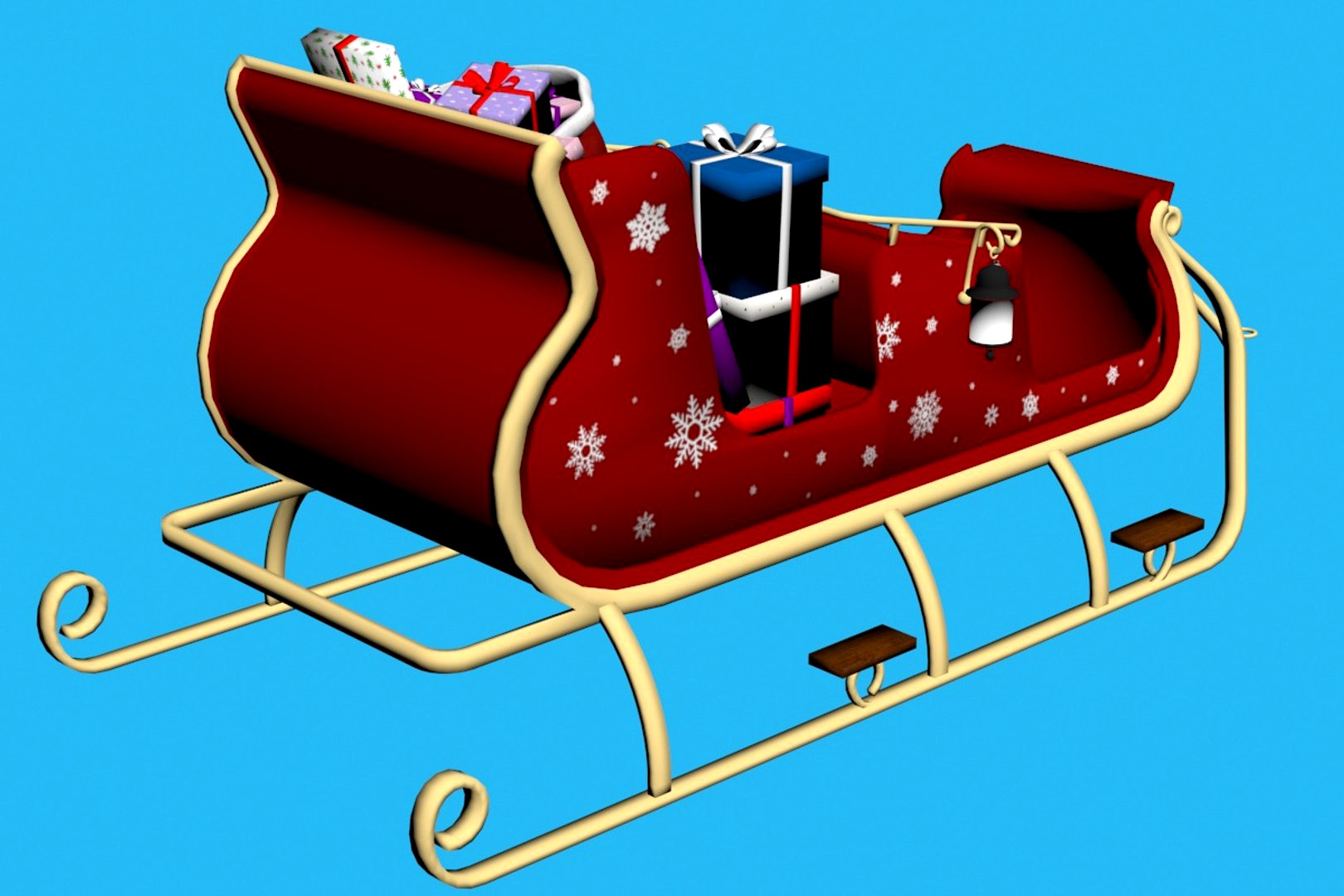 Christmas sled