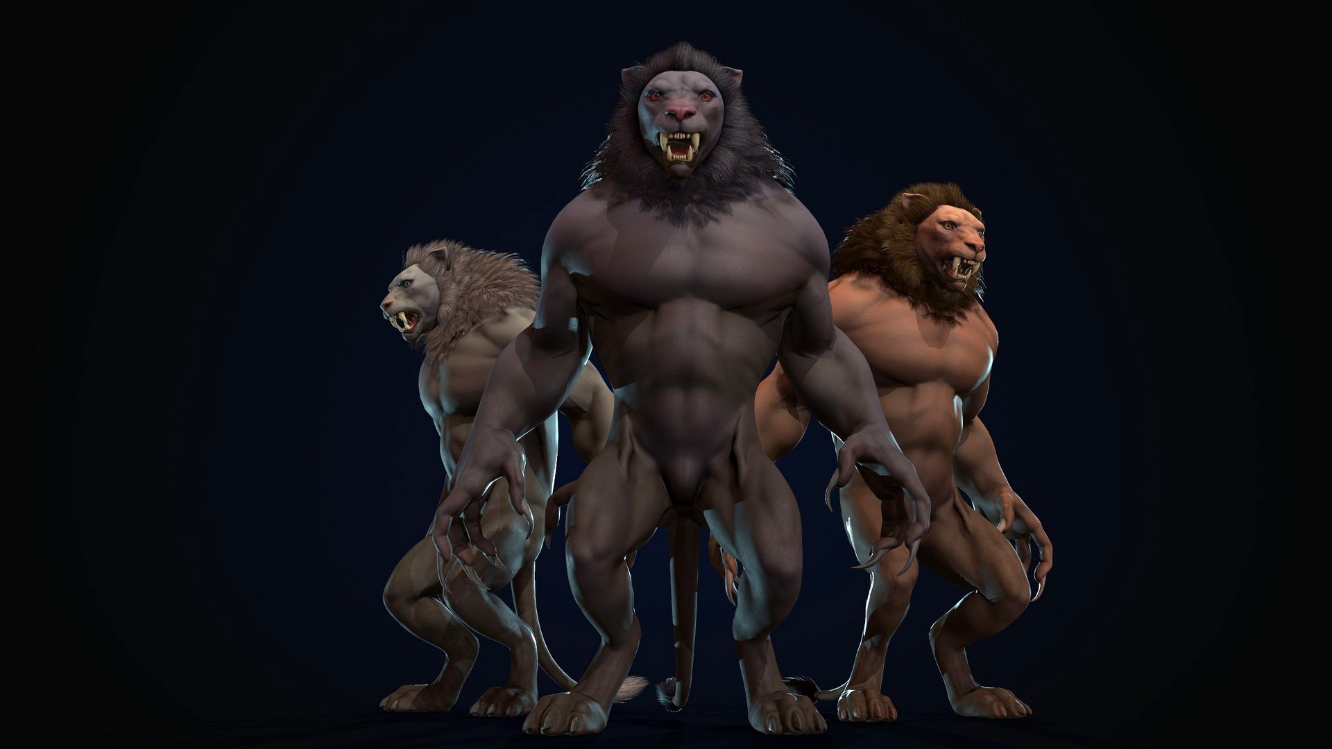 Humanoid Lion