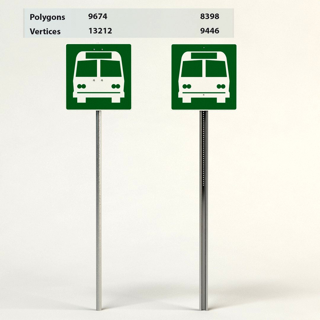 Bus Stop Signs