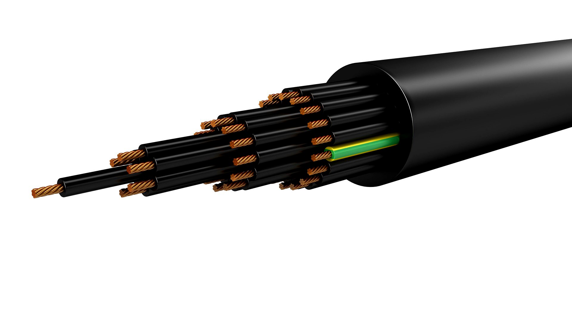 Unarmored Shielded Cable