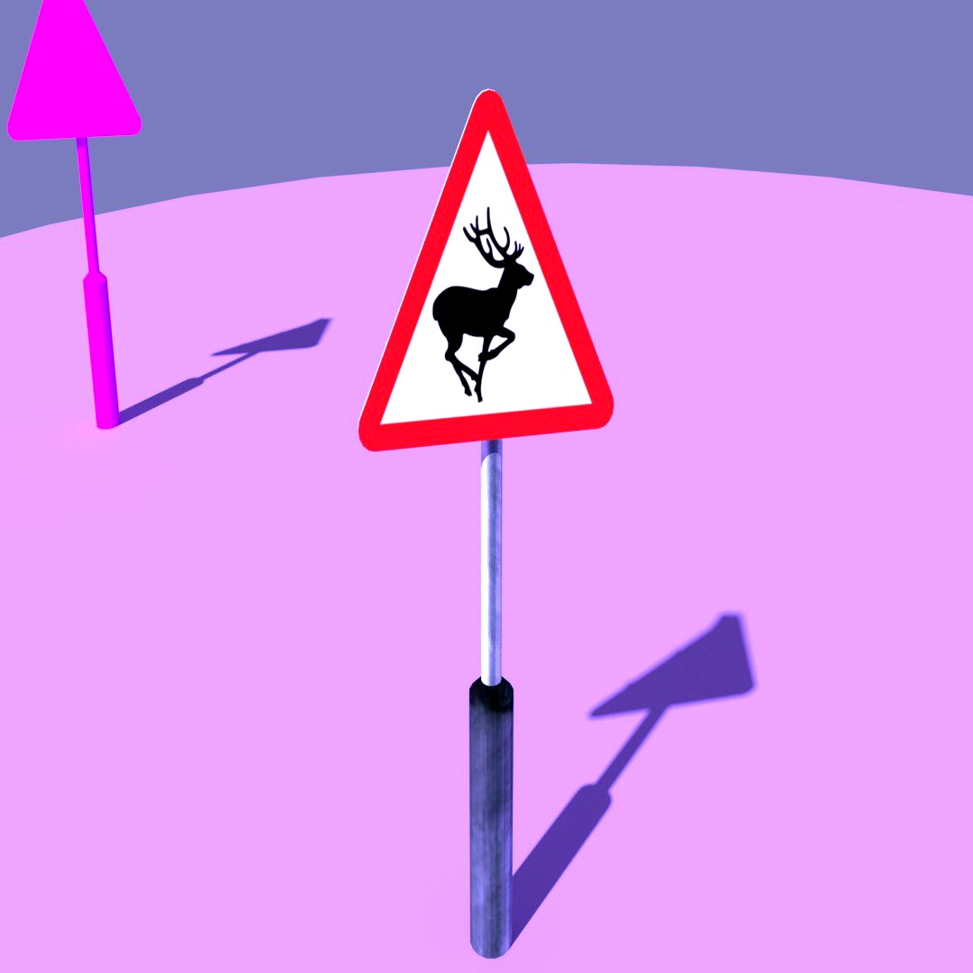 Road warning signs draft