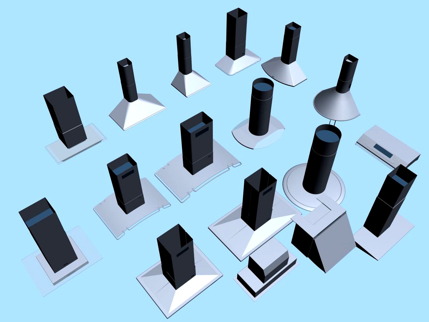 Cooker Hoods Collection A