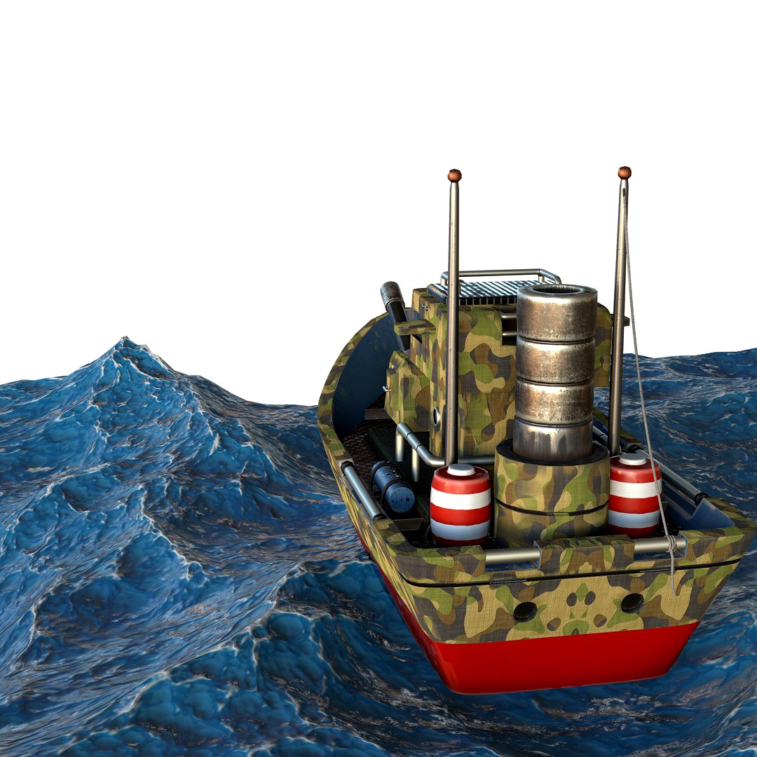 Military boat