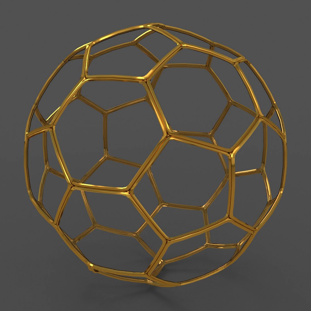 Soccerball wire A golden