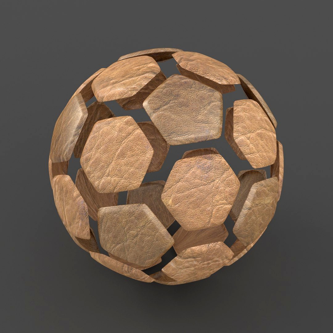 Soccerball split A old
