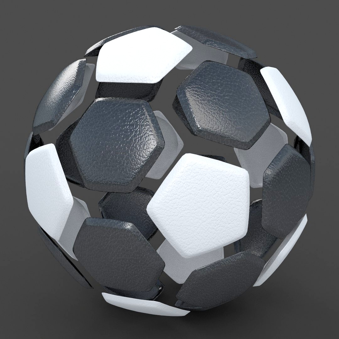 Soccerball split A negative