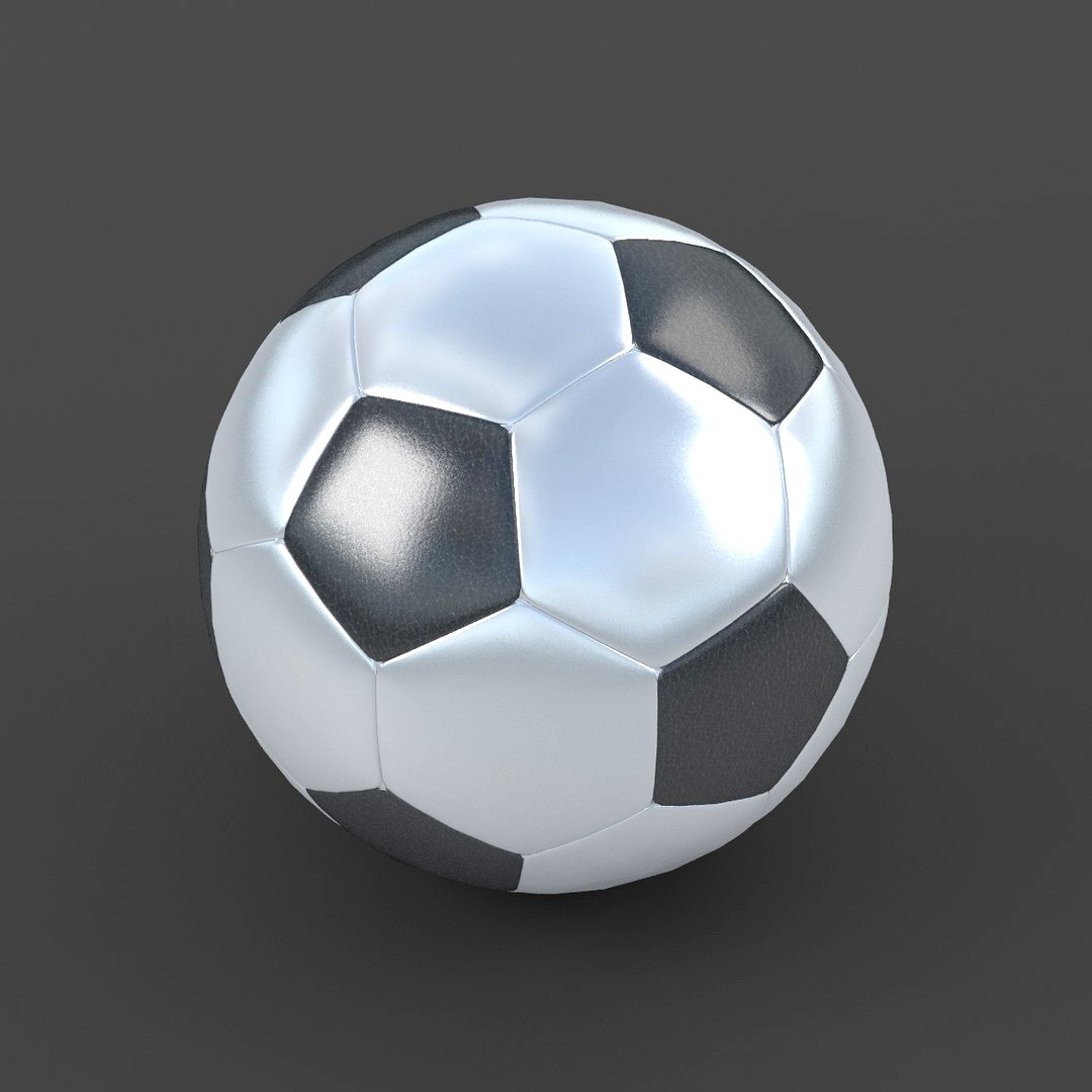 Soccerball small holes metal