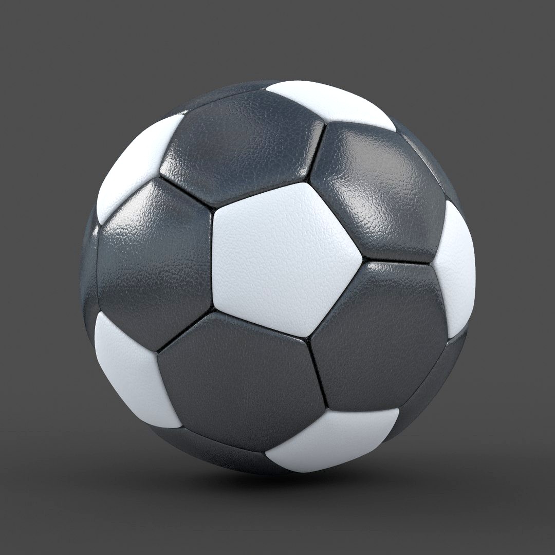 Soccerball SuperHighPoly negative