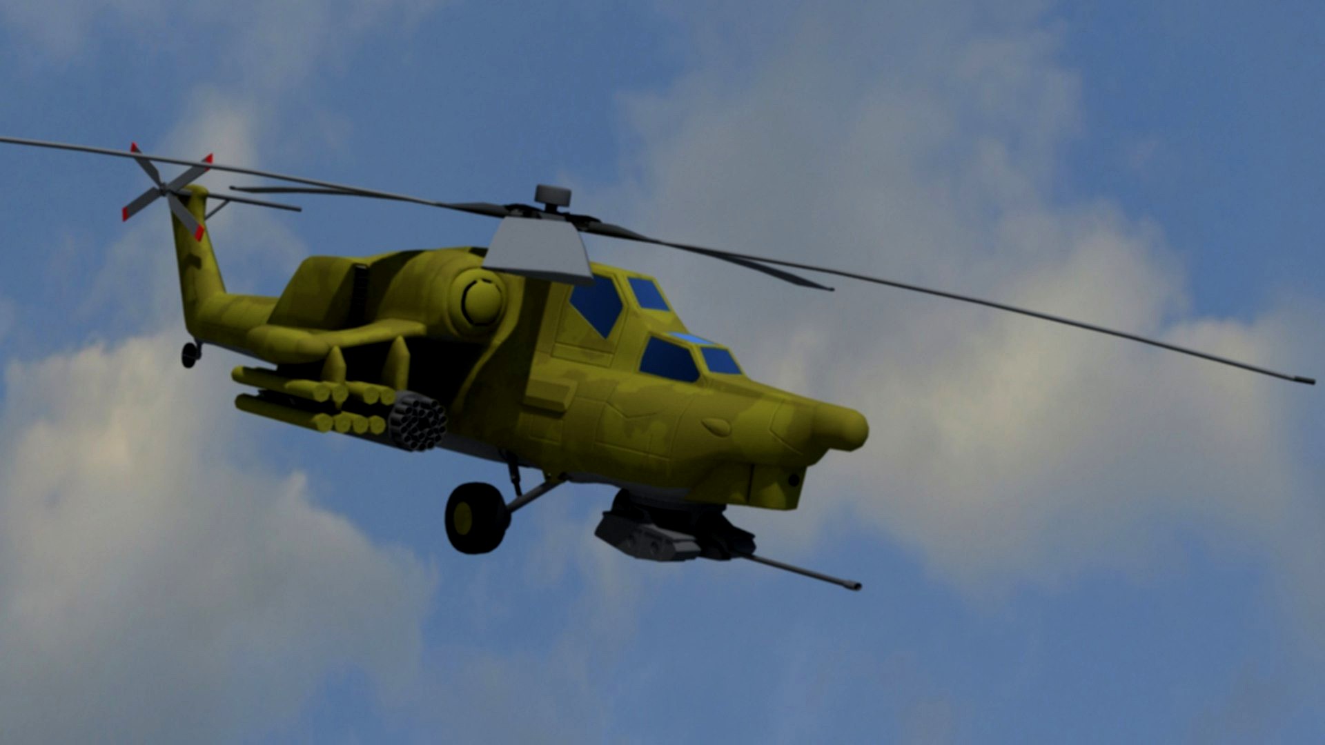 Mi-24N helicopter