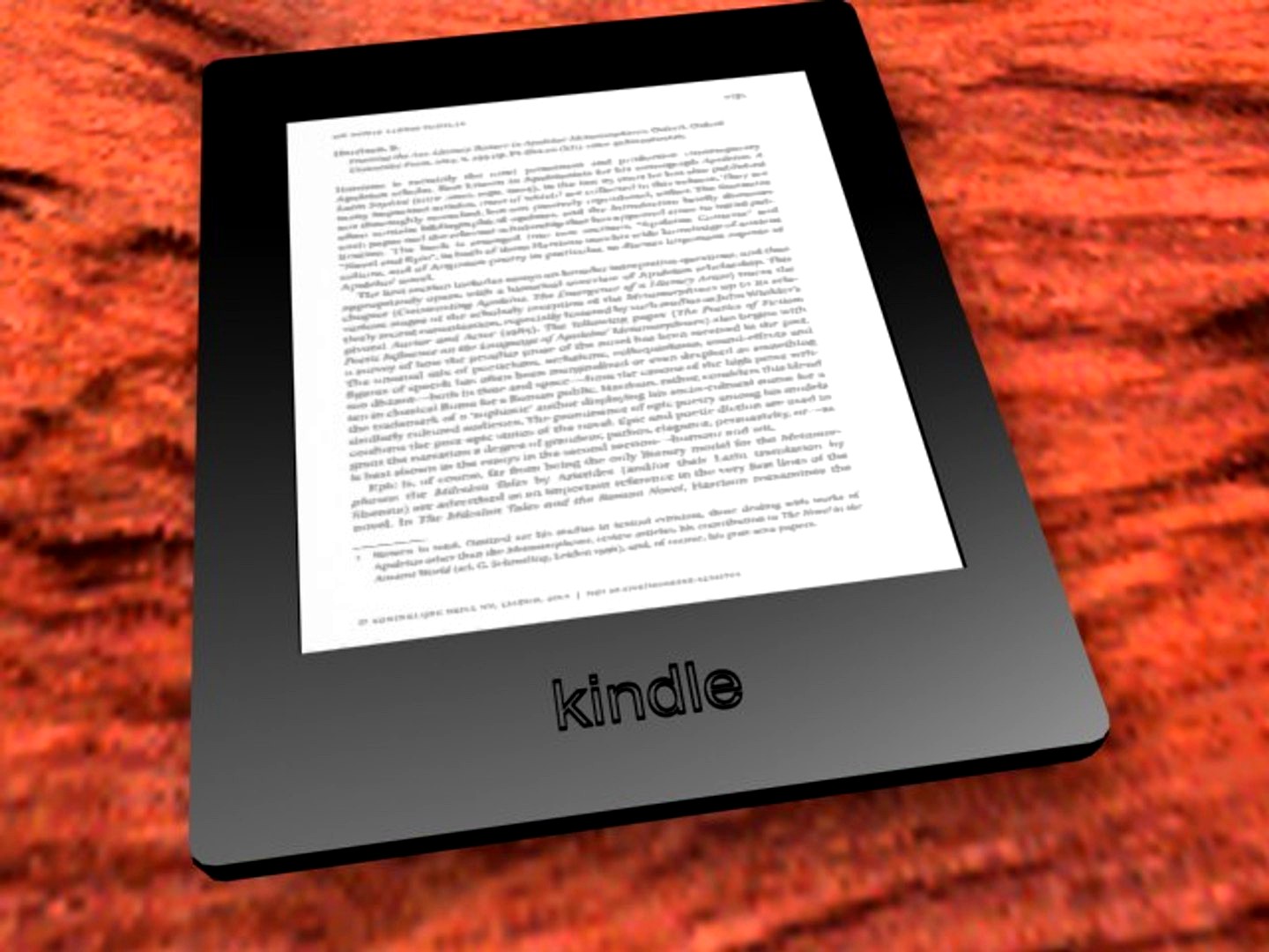 kindle e-book reader