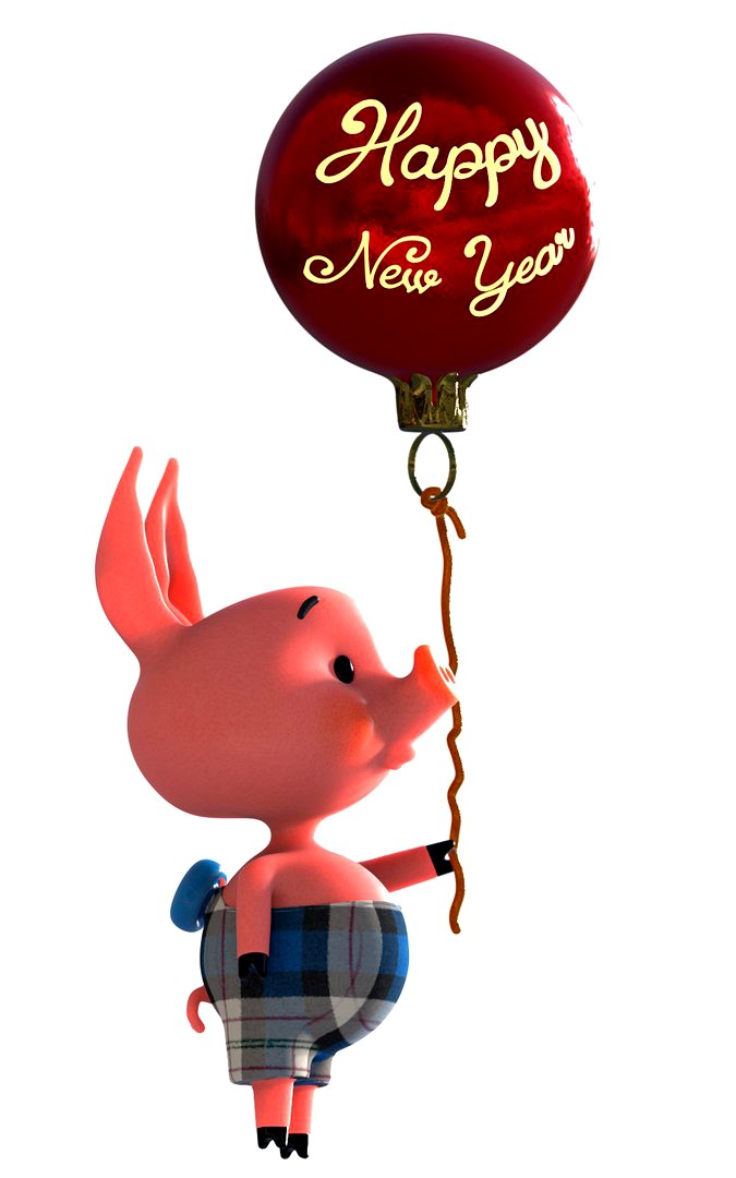 Happy New Year Pig