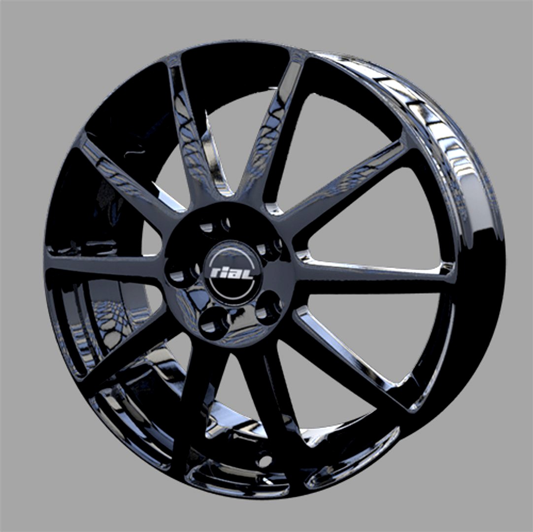 Alloy wheel - milano titanium