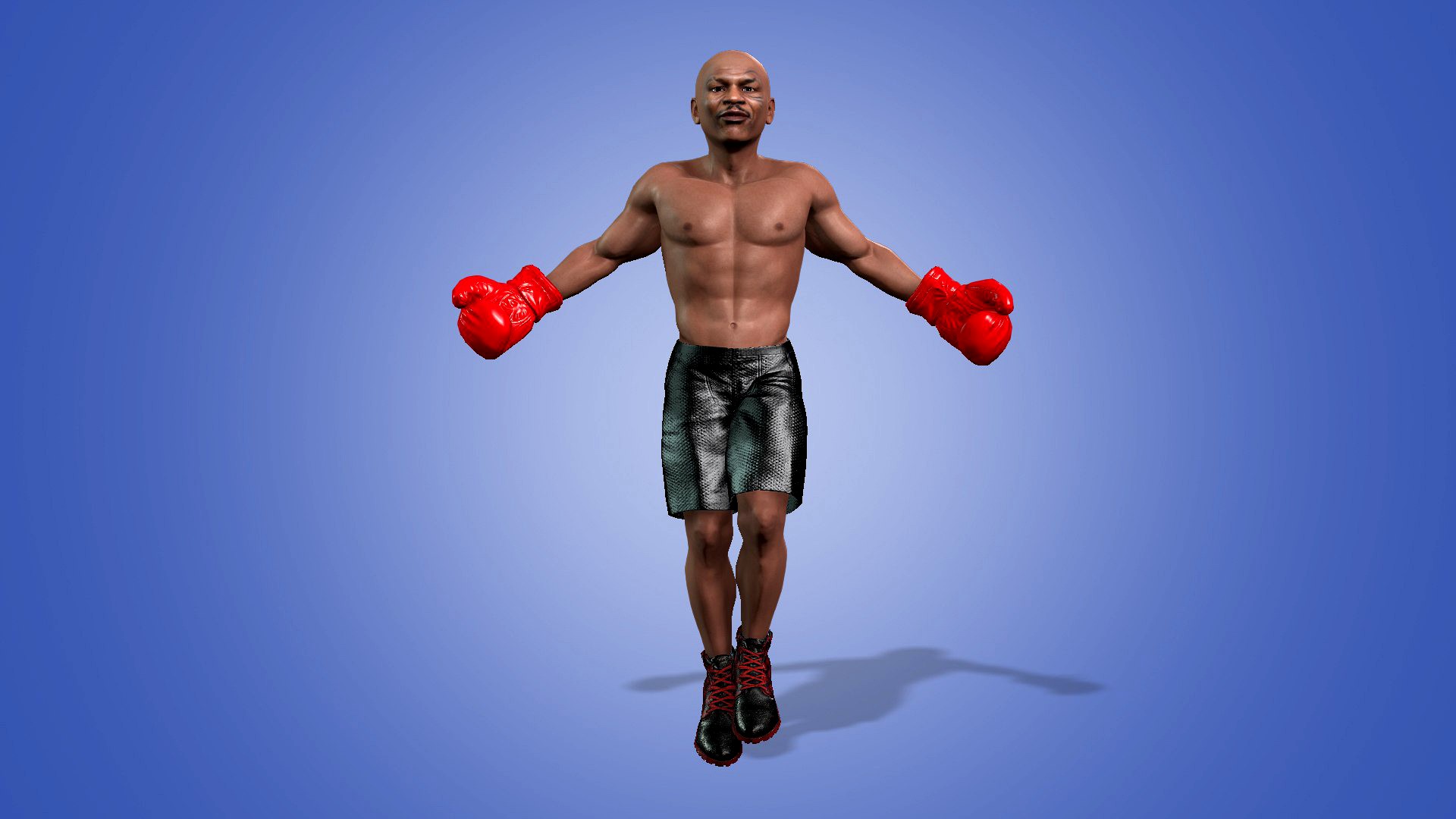 Boxer Legend Tyson Full Rigged