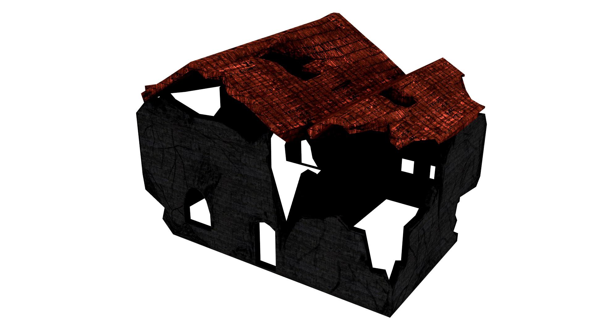 Basic Destroyed House