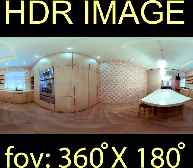 HDR Interior 3D Model