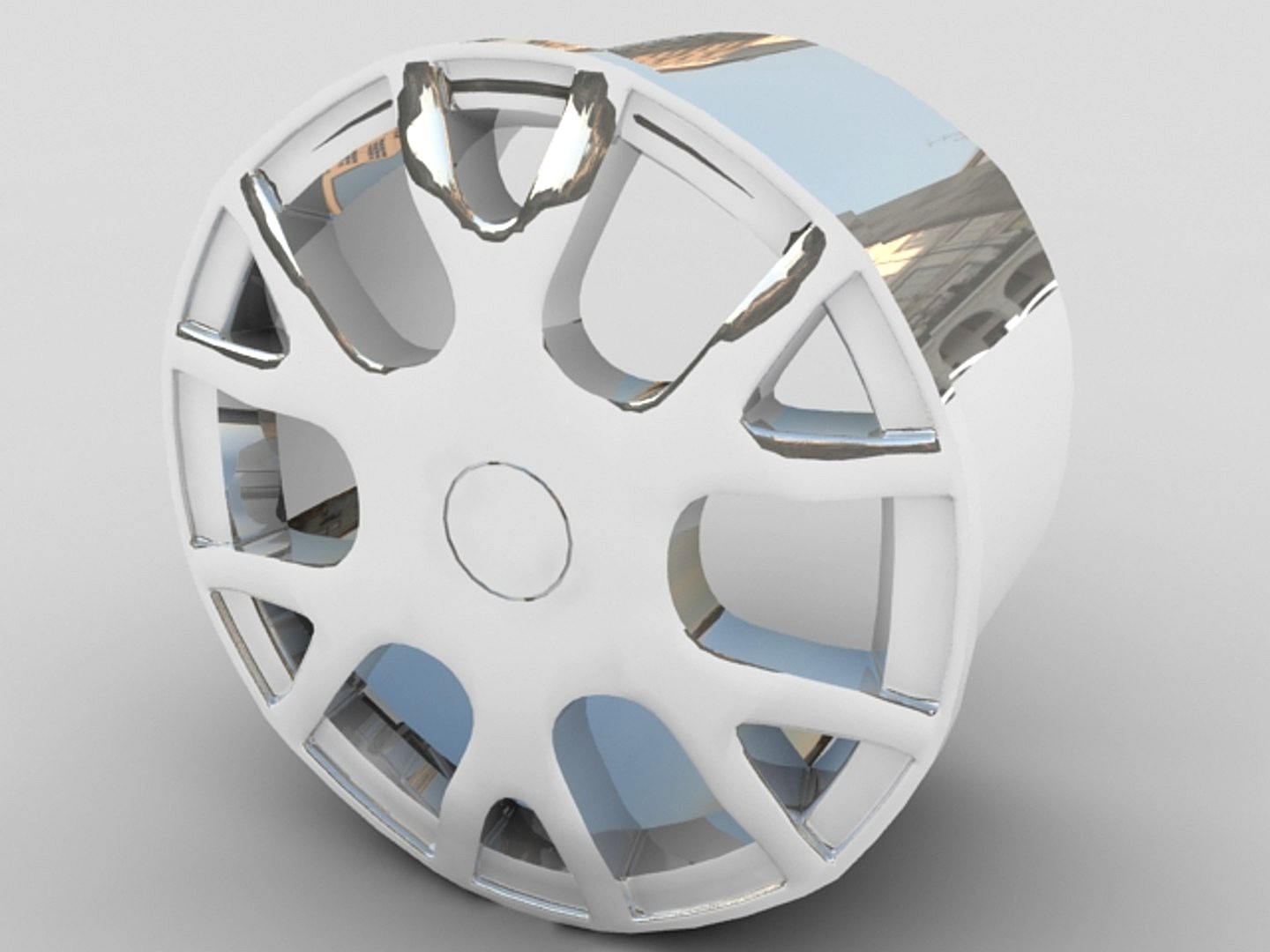 Car Alloy High poly 08