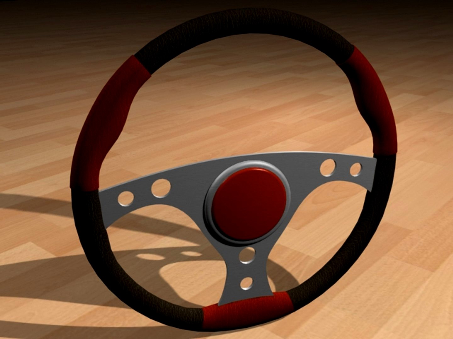 Racing Steering Wheel - Red