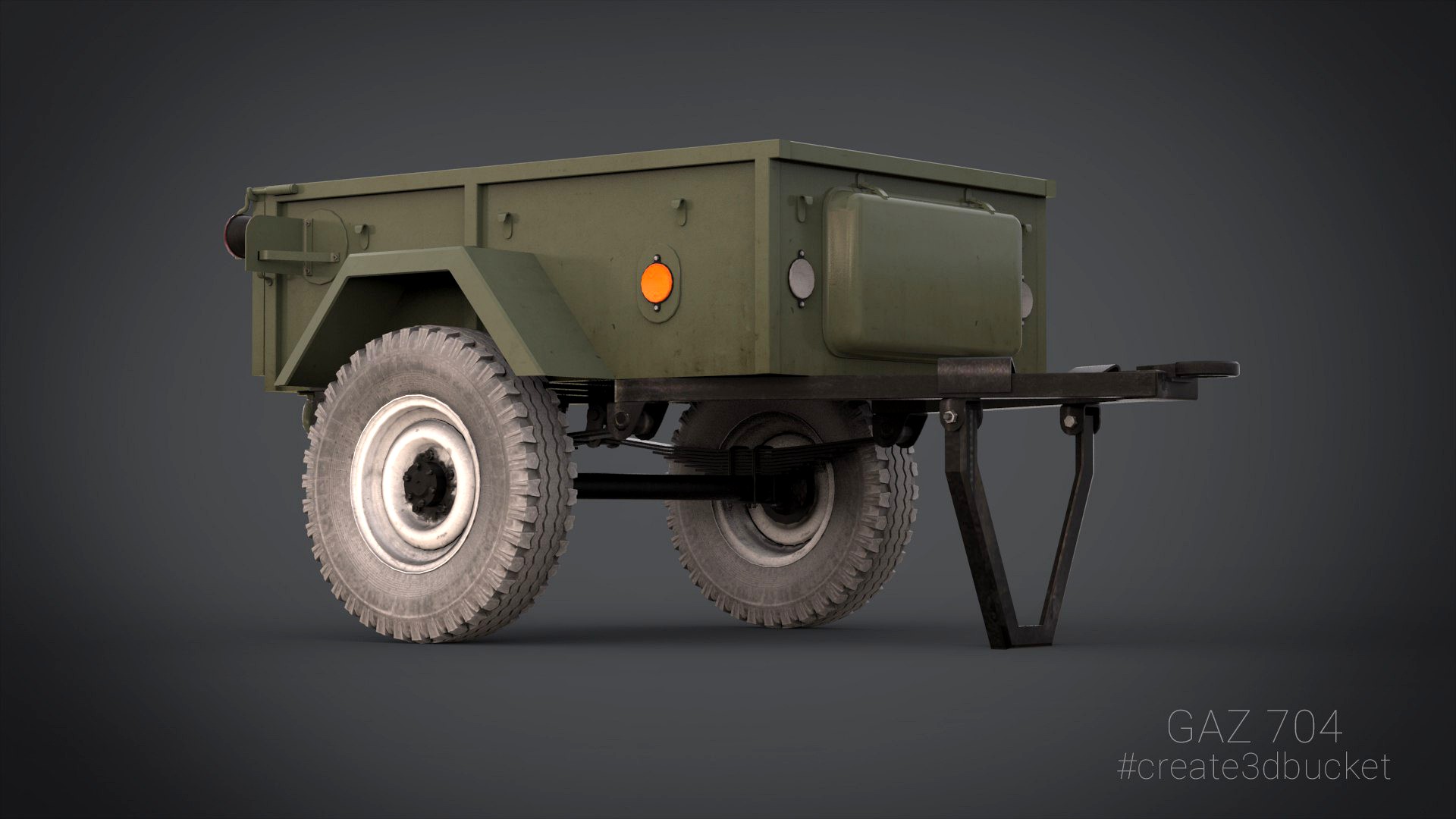 GAZ 704 (Soviet cargo trailer)