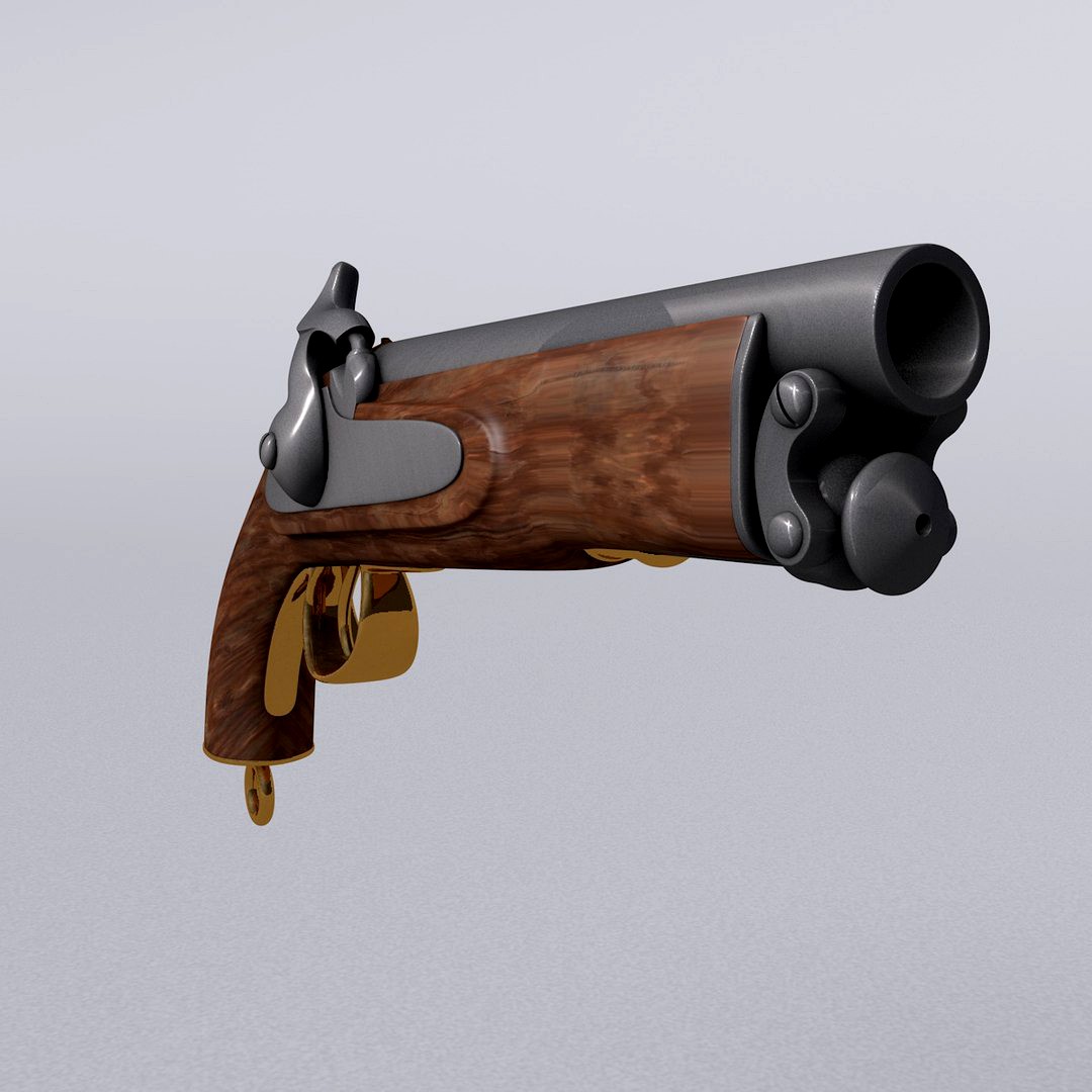 Antique British Pistol